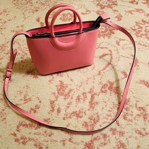 Adorable pink Zara crossbody bag